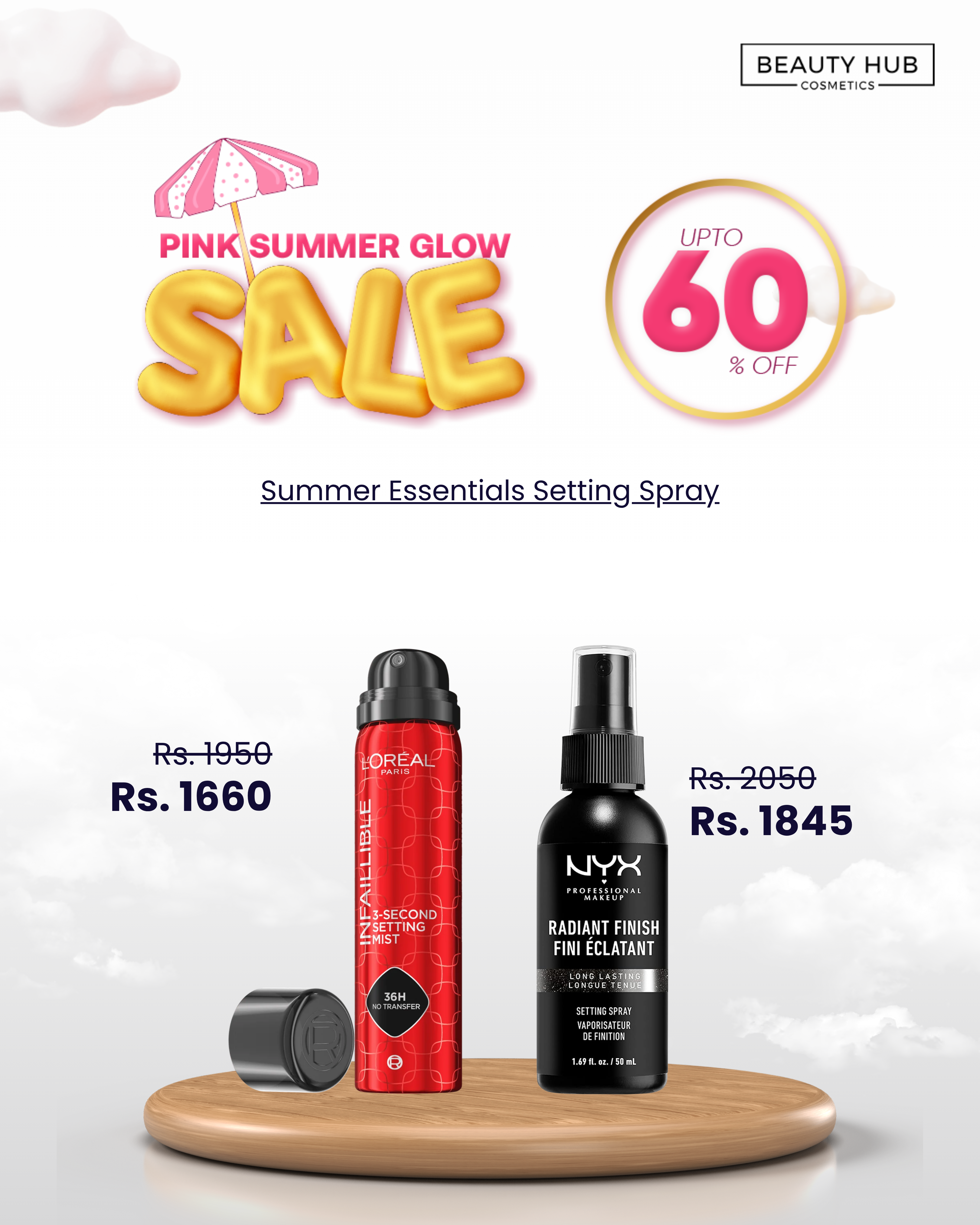 Pink glow summer sale